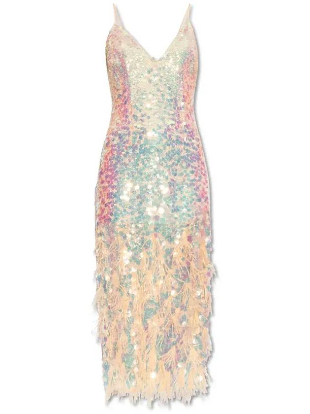 LoveShackFancy 미리아나 세퀸 가운 D25432277_IRIDESCENTPECHE