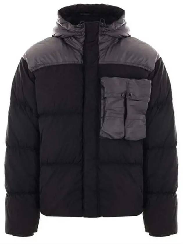 24FW CP 컴퍼니 에코 크롬 R 믹스드 다운 패딩 자켓 17CMOW032A 999