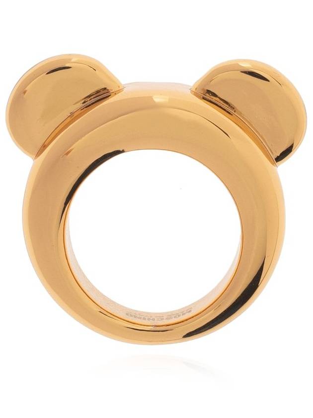 Moschino Polished Finish 청키 베어 링