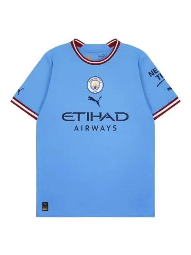 푸마 맨체스터 시티 2022 23 홈 저지 팀 라이트 블루 논 마킹 버전 Puma Manchester City 2022 23 Home Jersey Team Light Blue Non Marking Ver.