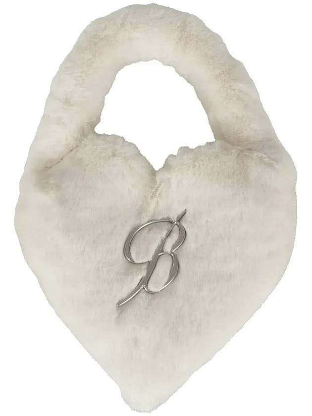 Blumarine 로고 플라크 하트 셰이프 숄더백 A3UUW008A_N0108