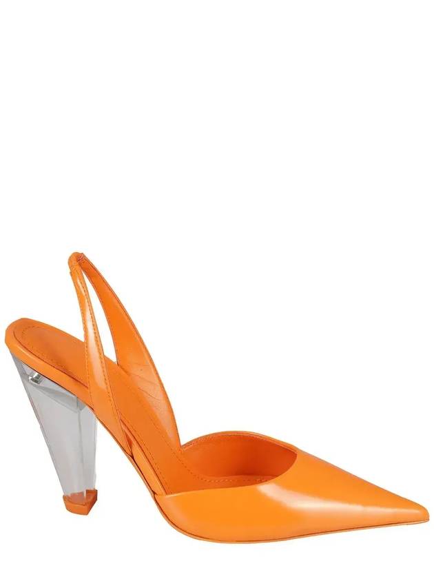 3JUIN 포인티드 토 슬링백 펌프스 323S5001S_0777214ORANGE