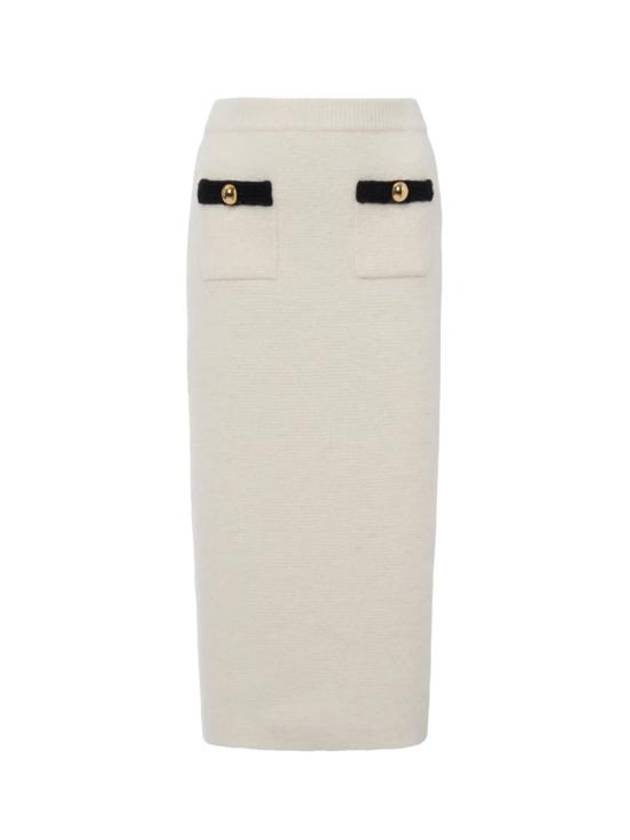 24FW 알레산드라리치 미디 스커트 FABX3963K4437 0811 WHITE