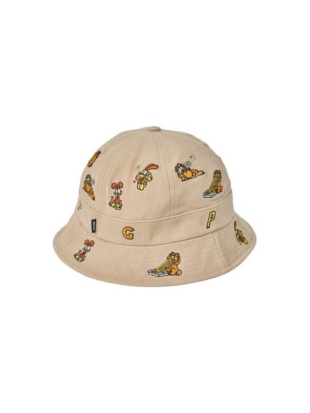 21FW 팔라스 가필드 버킷햇 베이지 Palace Garfield Bucket Hat Beige