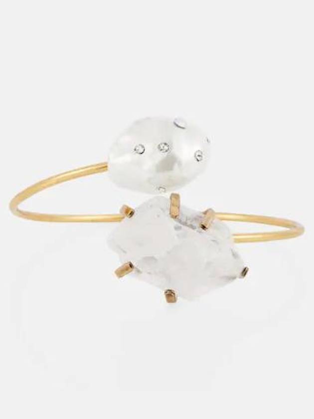 NB04 에르뎀 여성 팔찌 Pearl gold plated brass bracelet