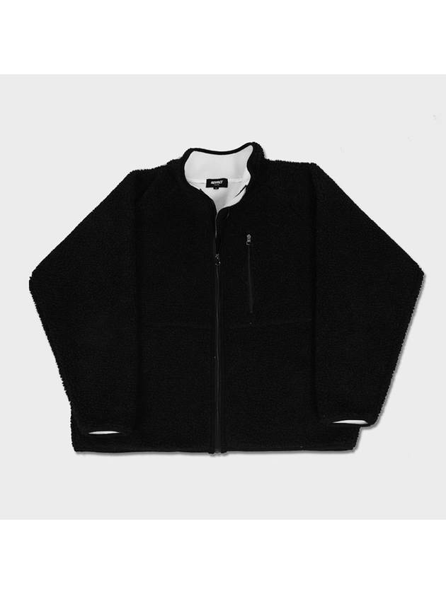 리스펙트 유니섹스 헤비웨이트 플리츠 자켓 블랙