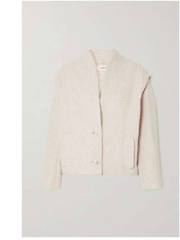 ISABEL MARANT ETOILE 이자벨마랑 에뚜왈 드로고 헤링본 우븐 자켓 마랑자켓
