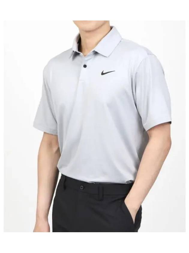 나이키 골프 드라이핏 투어 반팔 PK셔츠 그레이