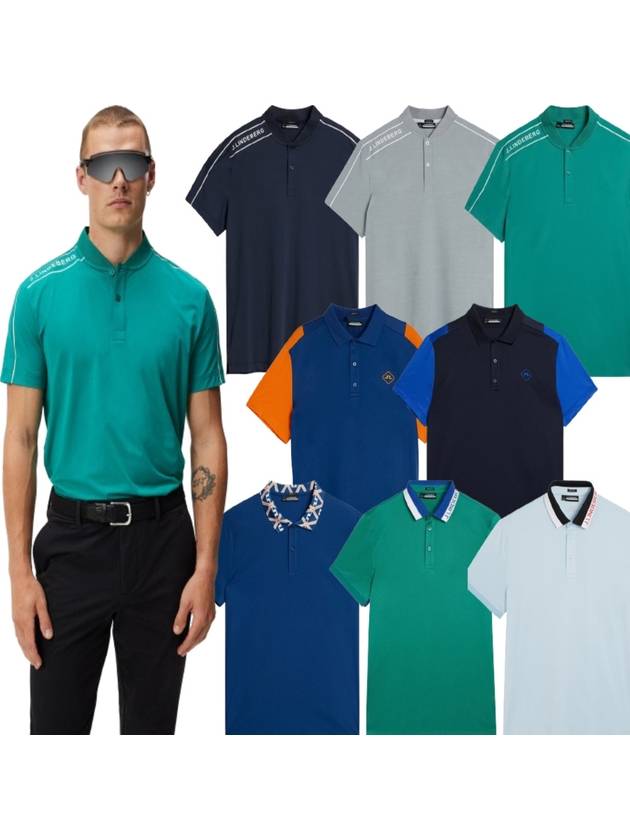 제이린드버그 반팔 남성 BEN 레귤러 핏 폴로 23 FW