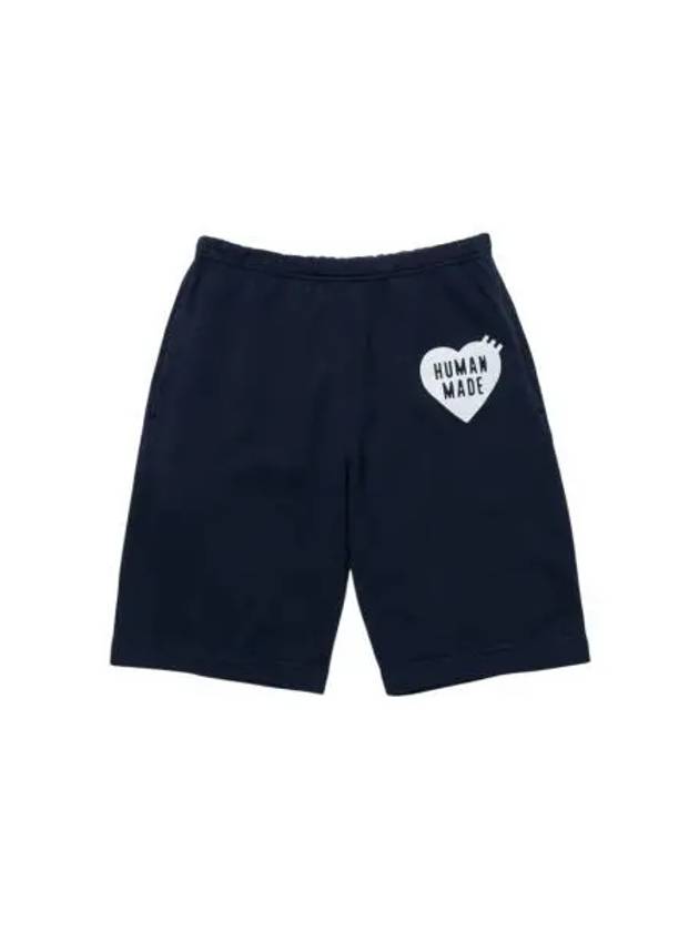 휴먼 메이드 스웨트쇼츠 네이비 Human Made Sweatshorts Navy