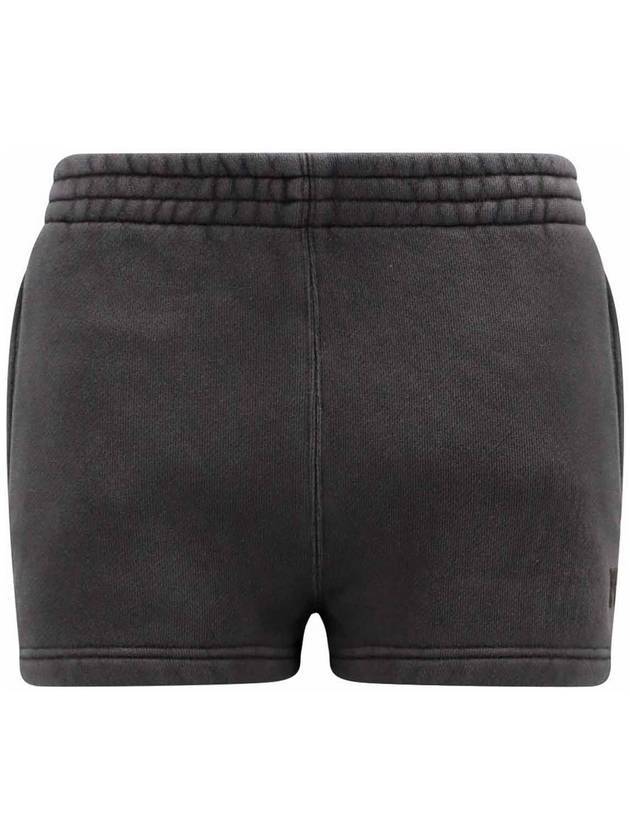 알렉산더왕 로고 자수 쇼츠 그레이