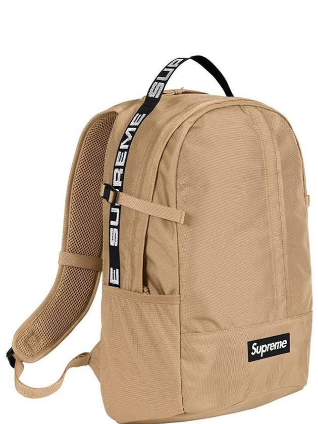 18SS 슈프림 백팩 탄 Supreme Backpack Tan