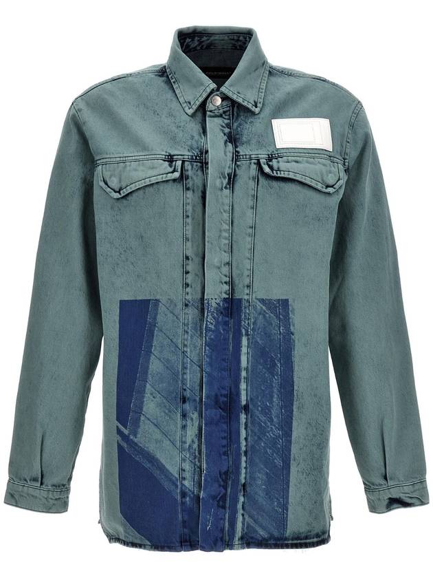 A COLD WALL & 39 Bleached Overdyed& 39 셔츠 ACWMSH136FDTL