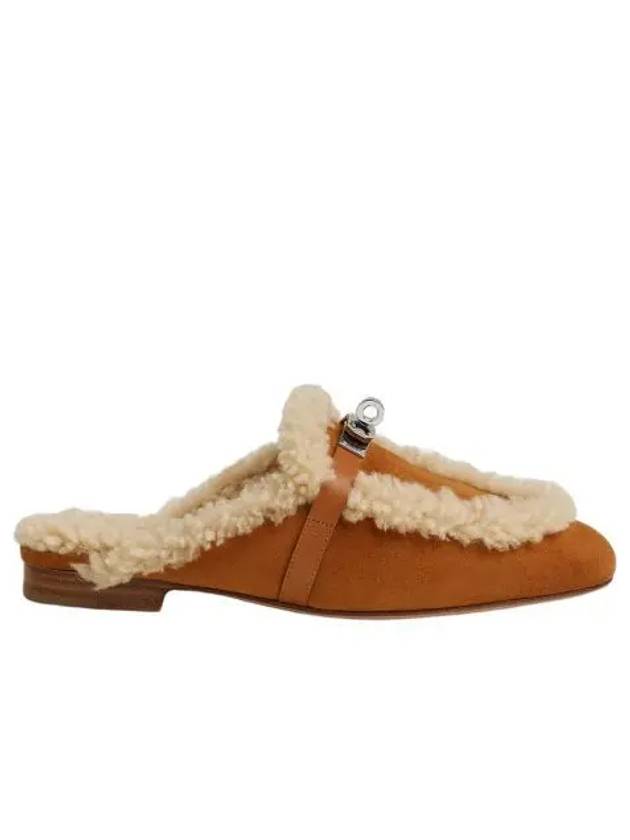 W 에르메스 오즈 뮬 고트스킨 & 팔라듐 하드웨어 나뛰렐 W Hermes Oz Mule Goatskin & Palladium Naturel