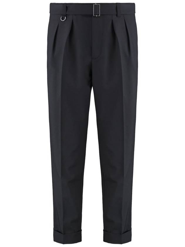 Paolo Pecora 울 블렌드 드레스 팬츠