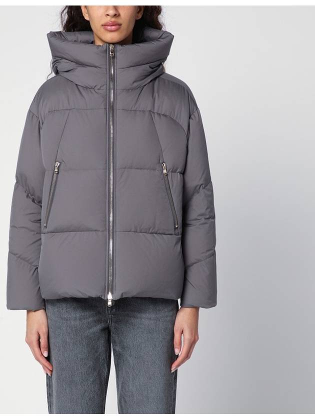 TATRAS Gigi grey zipped down jacket