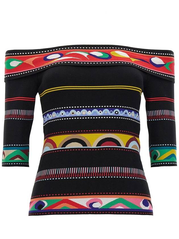 Emilio Pucci - Jacquard Patterned Top Tops