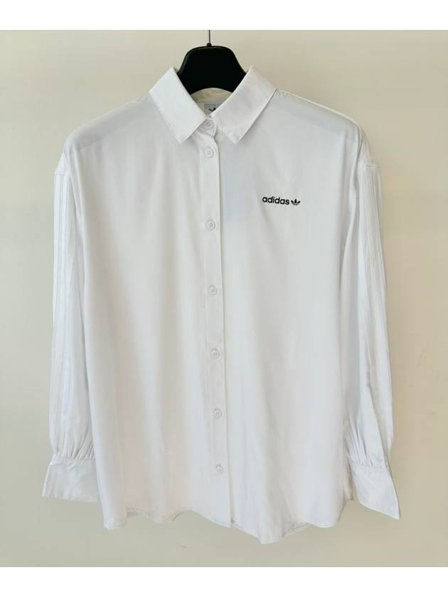 아디다스 오버사이즈 셔츠 IR9790 화이트 WOMENS
