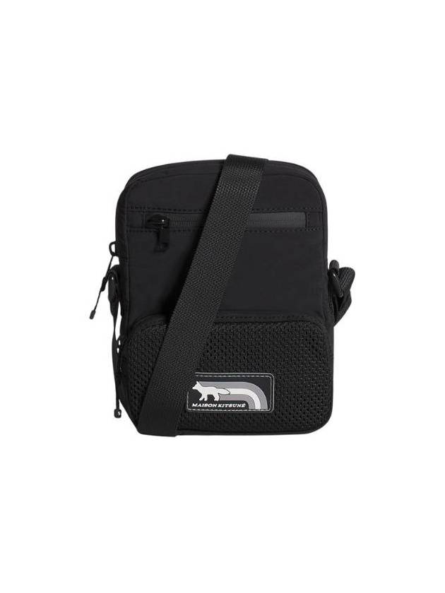 메종 키츠네 플래시 폭스 미니 크로스바디백 블랙 OM05174WQ4034 P199