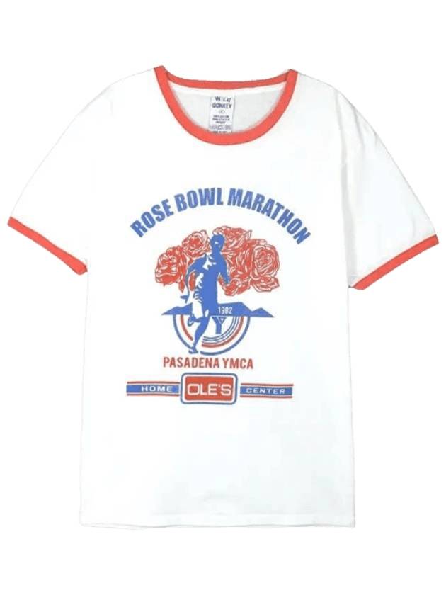 와일드동키 마라톤 반팔 티셔츠 화이트