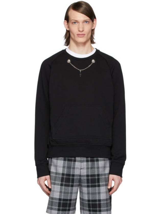 닐바렛 Neil Barrett
Black Thunderbolt Chain Sweatshirt