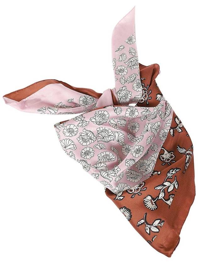위켄드막스마라 여성 All over Printed Scarf Marrone