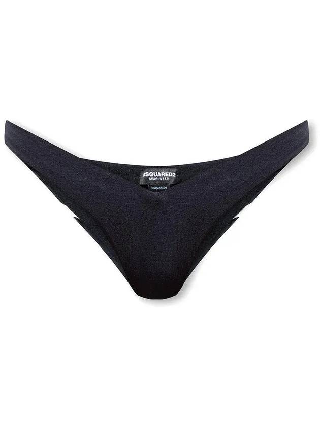 Dsquared2 로고 프린트 비키니 하의 D6B2233600_010