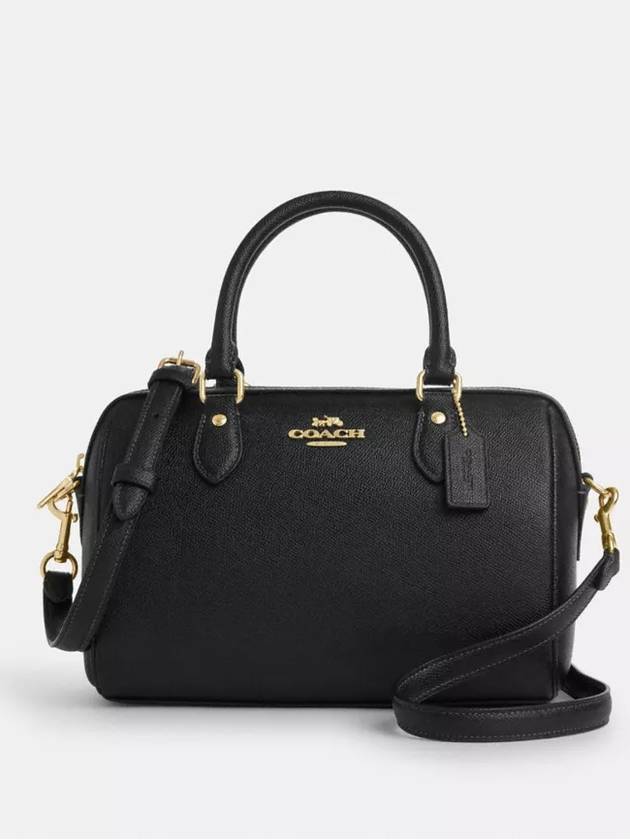 코치 로완 사첼백 여성 크로스백 Gold Black