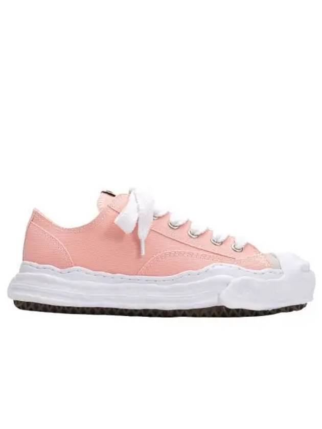 메종 미하라 야스히로 행크 OG 솔 캔버스 로우탑 스니커즈 핑크 Maison Mihara Yasuhiro Hank OG Sole Canvas Low top Sneakers Pink
