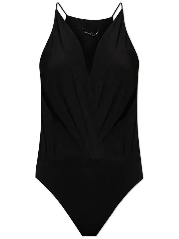 아니네 빙 샤일로 V넥 바디수트 A0710820_BLK26