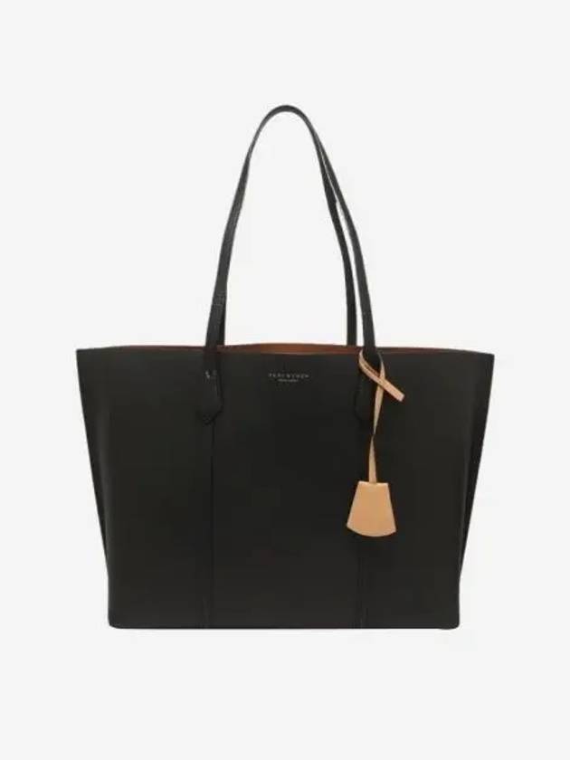 토리버치 페리 트리플 컴파트먼트 토트백 블랙 Tory Burch Perry Triple Compartment Tote Bag Black
