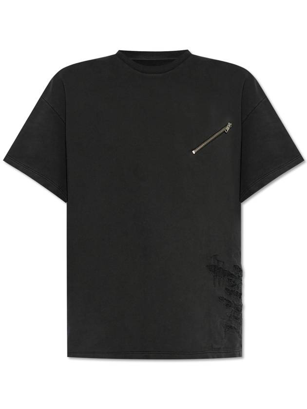 MM6 Maison Margiela T-shirt With Pocket  Women's  Black