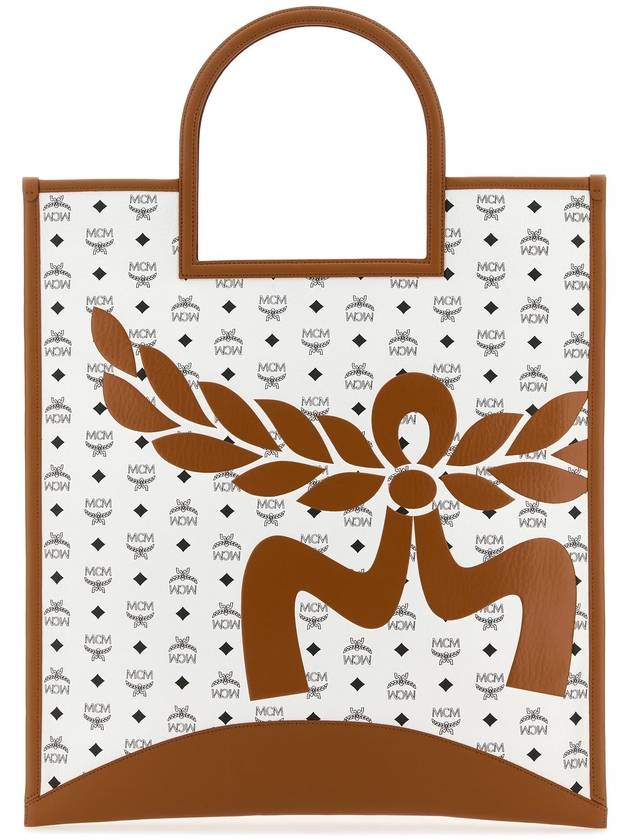 MCM - Printed canvas XL Aren shopping bag