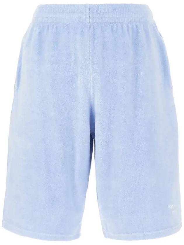 Martine Rose 로고 자수 버뮤다 반바지 CMRSS24631A_PABLMR