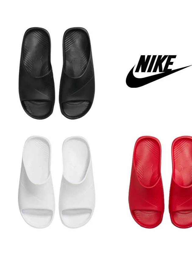 나이키 조던 포스트 로고 슬라이드 슬리퍼 3컬러 심플 베이직 남여공용 신발