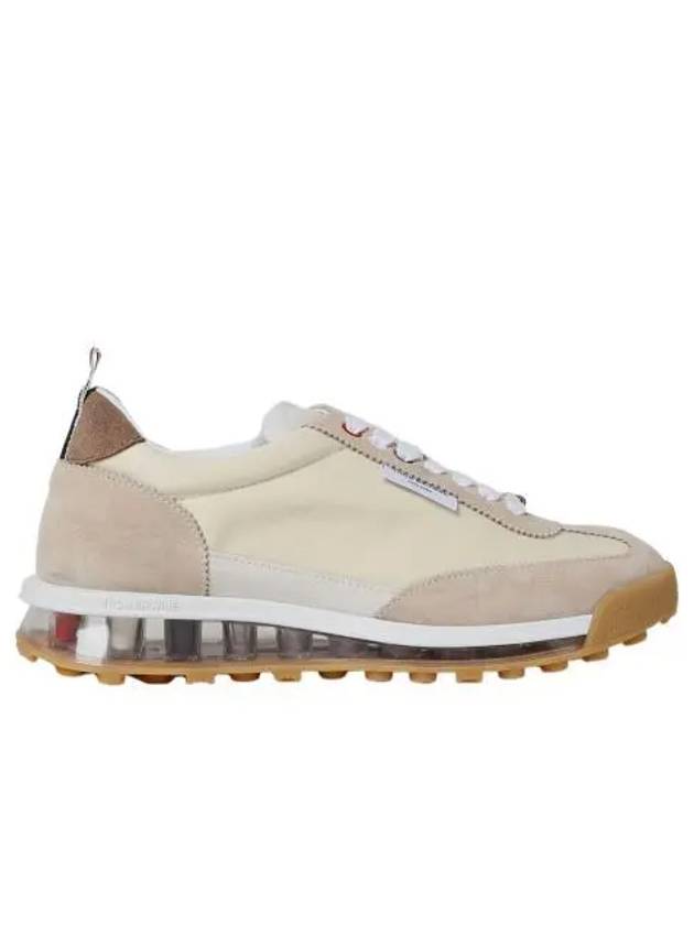 톰브라운 나일론 클리어 솔 테크 러너 미디움 브라운 Thom Browne Nylon Clear Sole Tech Runner Medium Brown