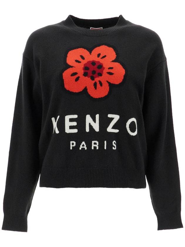 Boke Flower Wool Pullover