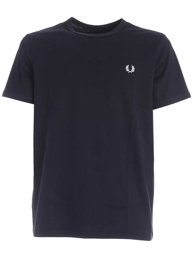 Fred Perry Ringer T-shirt in blue