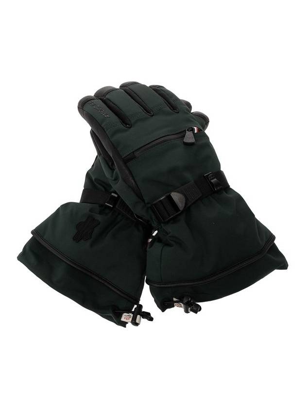 Moncler Grenoble 로고 디테일 장갑