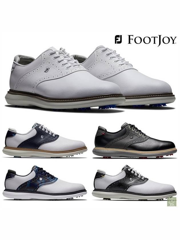 풋조이 골프화 트레디션 발편한 스파이크 골프화 골프신발 남성