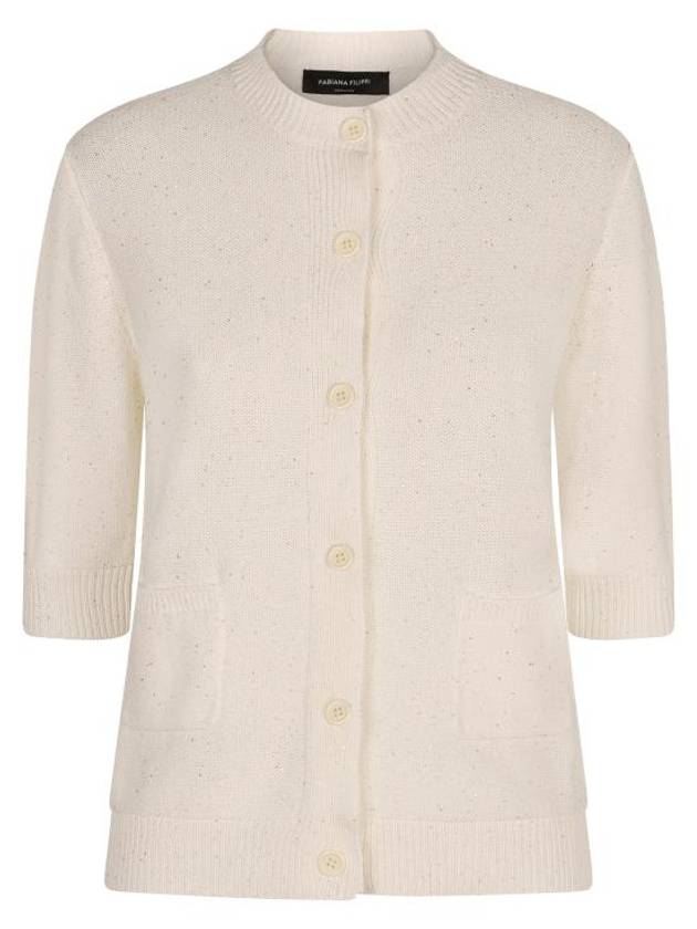 25SS 파비아나 필리피 스웨터 MAD265F127D273 0142 White