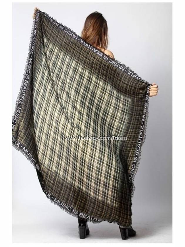 Zadig & Voltaire 쟈딕앤볼테르 메세지 스카프 쟈딕앤볼테르 머플러