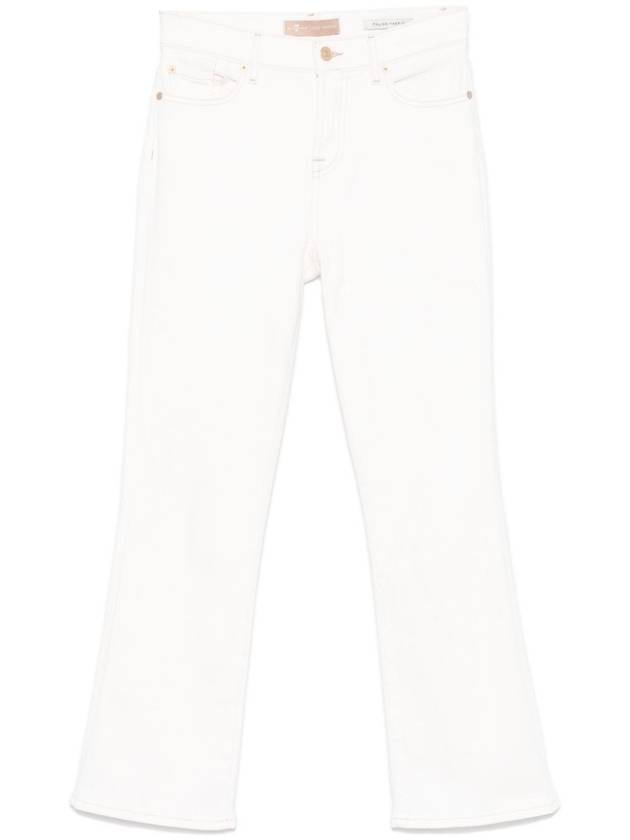 7 For All Mankind `Daisy Ankle Boot Sugar` Jeans