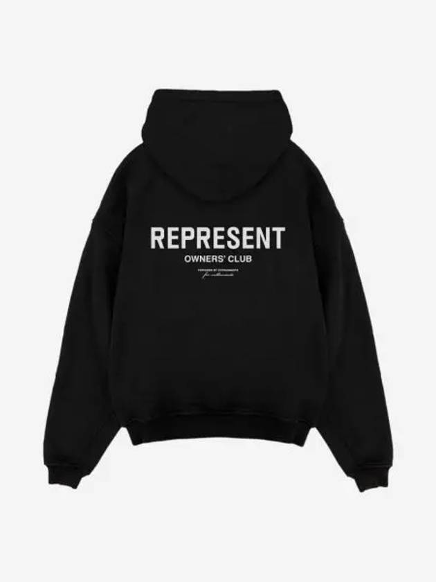 리프레젠트 오너스 클럽 후디 블랙 Represent Owners Club Hoodie Black