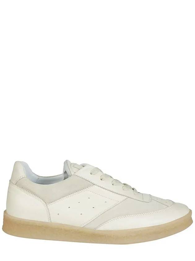 MM6 Maison Margiela 패널 레이스업 스니커즈 SH1WS0003P7984_HA541