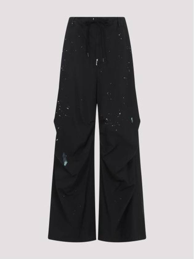 25SS MM6 메종마르지엘라 스트레이트 팬츠 S62KB0240 M35458 899 WASHED BLACK