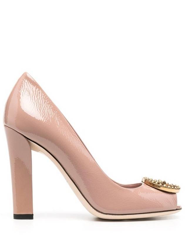 구찌 인터로킹 G 하이힐 펌프스