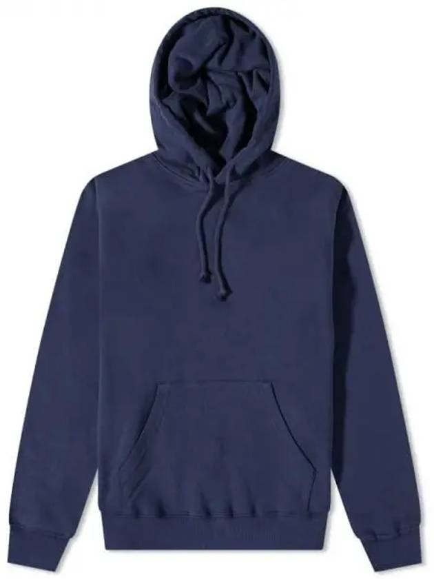 맨즈 Beams Plus Popover Hoodie Navy