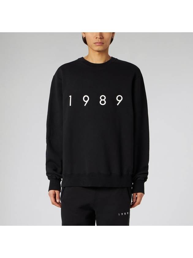 1989 STUDIO crew-neck sweatshirt Logo black