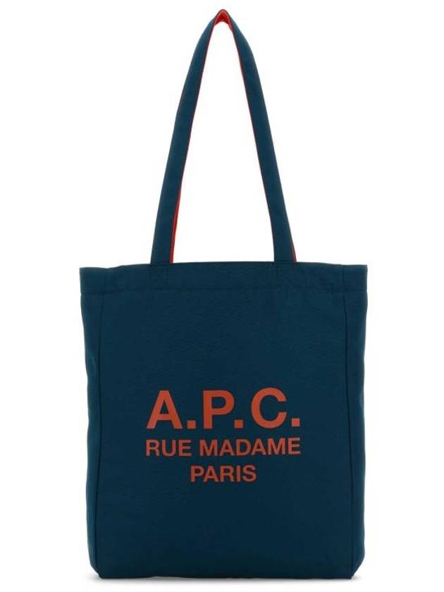 아페쎄 루 르 마담 리버시블 토트백 페트롤 블루